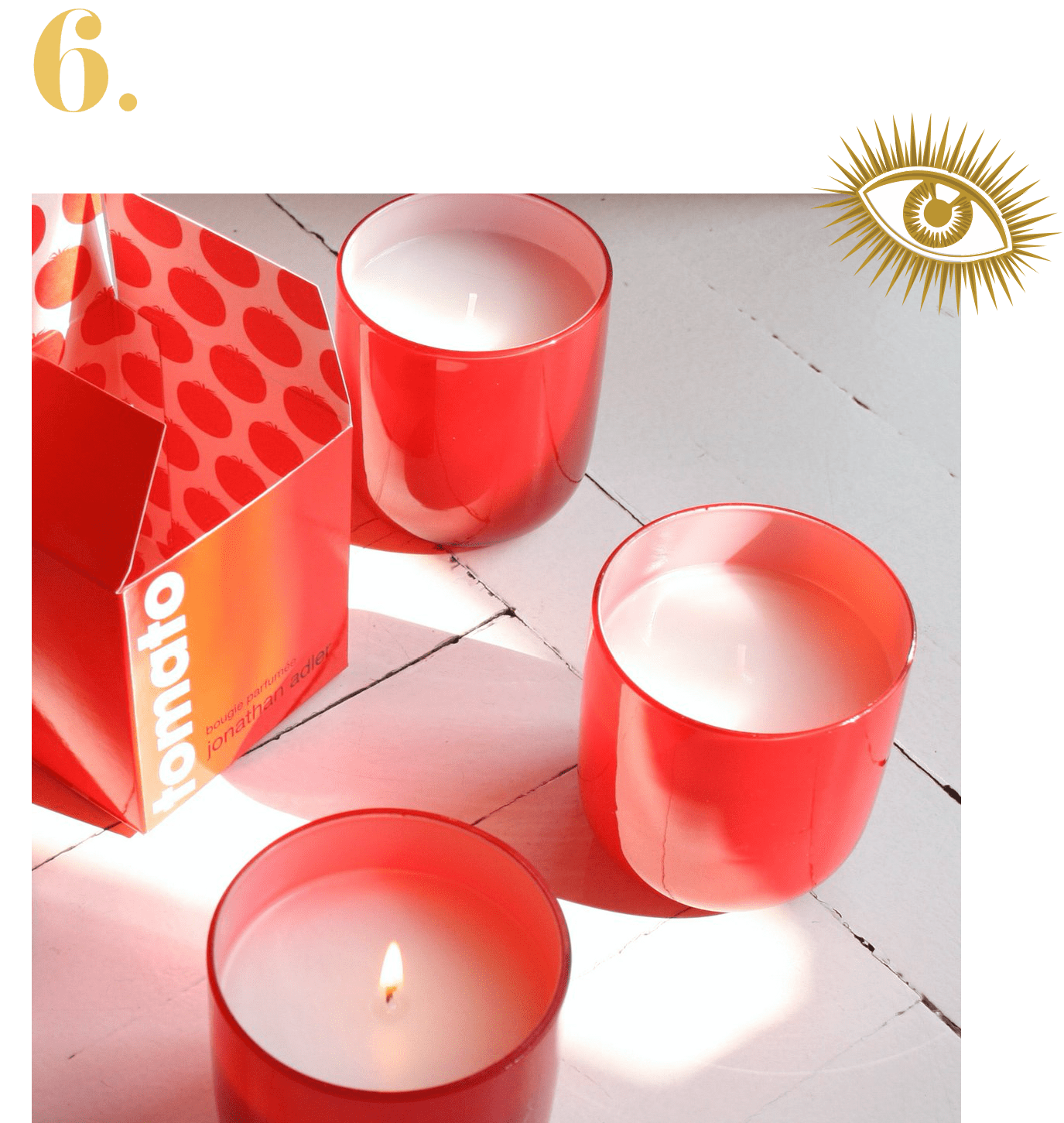Jonathan Adler Tomato Pop Candle